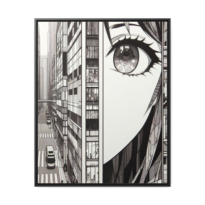 Mia Gallery Canvas Wraps, Vertical Frame