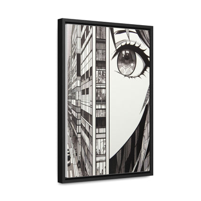 Mia Gallery Canvas Wraps, Vertical Frame