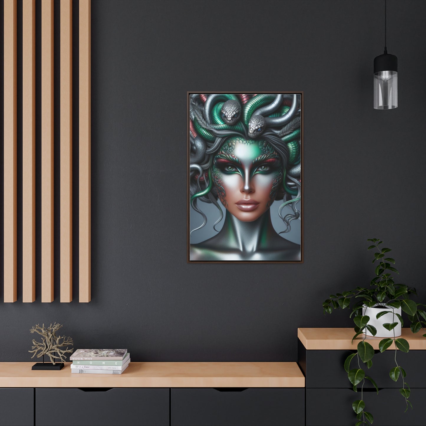 Mia Gallery Canvas Wraps, Vertical Frame