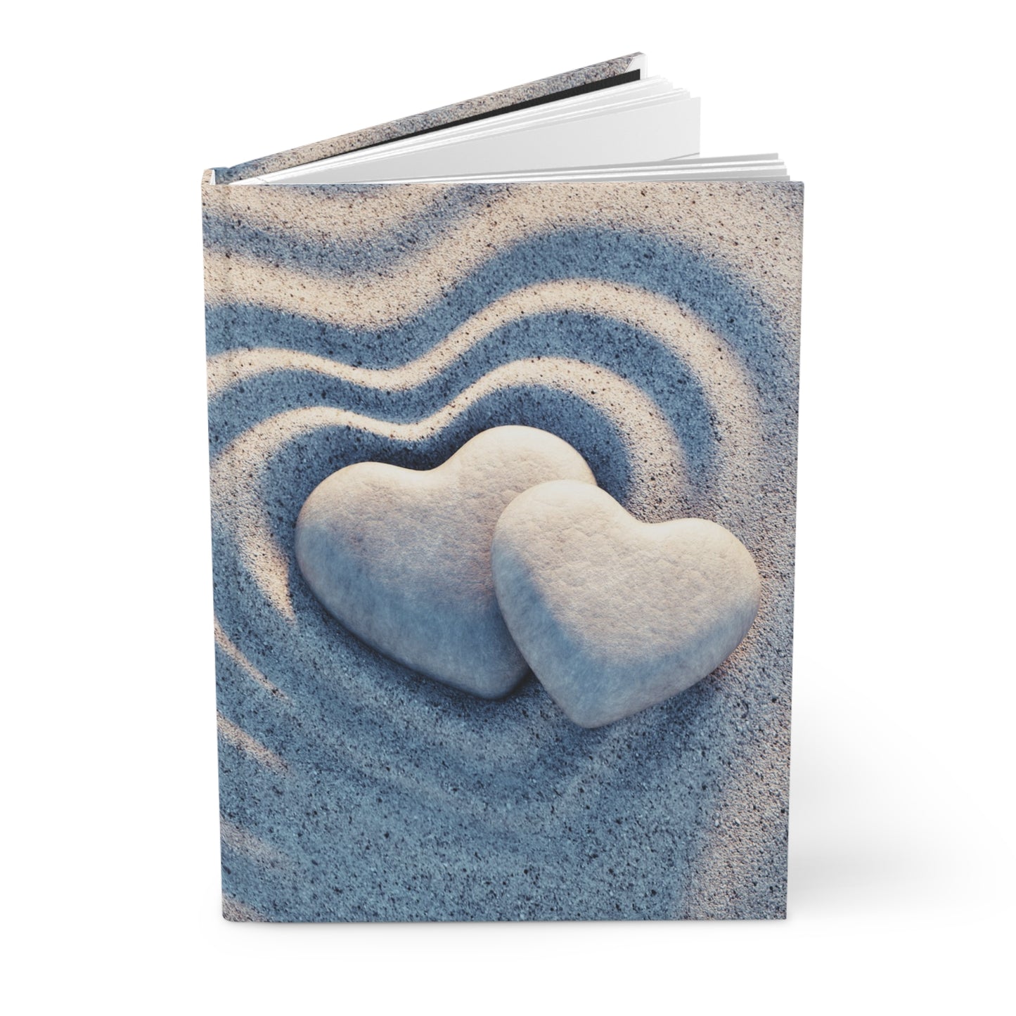 Serene Heart Hardcover Journal - Inspirational Note-taking for Mindfulness and Reflection