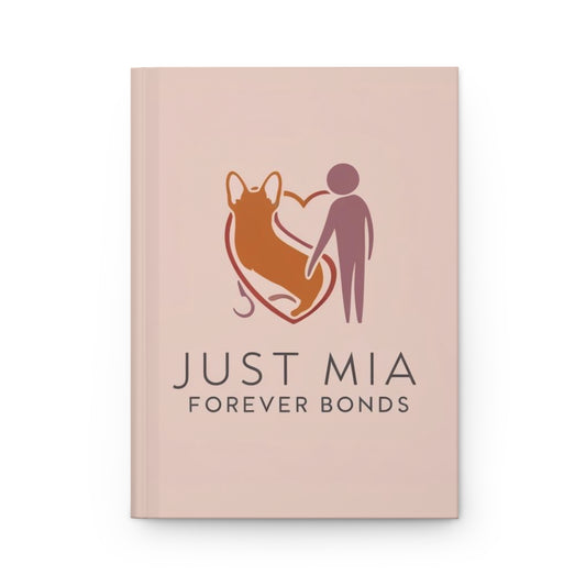 Dog Lover's Hardcover Journal - Just Mia Forever Bonds