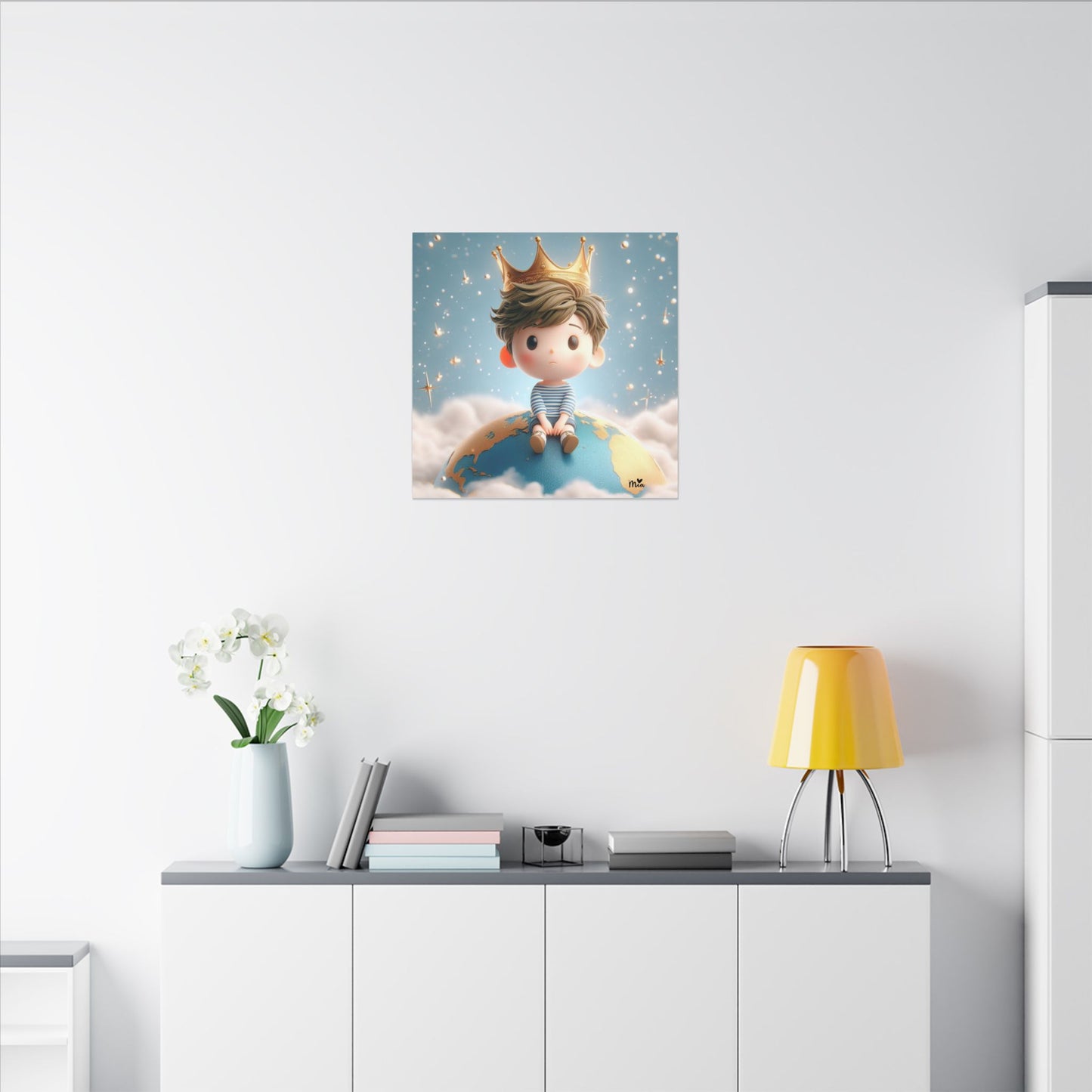 Mia Collection Matte Canvas, Stretched, 0.75"