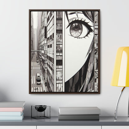 Mia Gallery Canvas Wraps, Vertical Frame