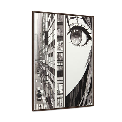 Mia Gallery Canvas Wraps, Vertical Frame