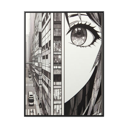 Mia Gallery Canvas Wraps, Vertical Frame