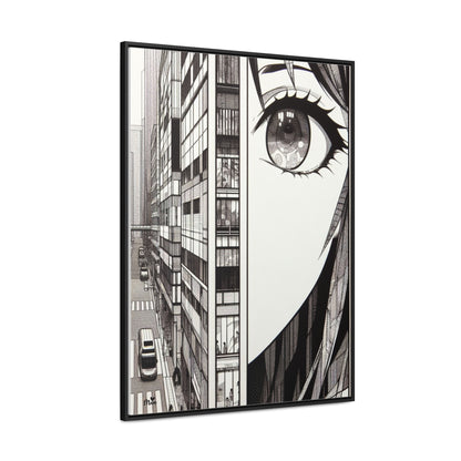 Mia Gallery Canvas Wraps, Vertical Frame