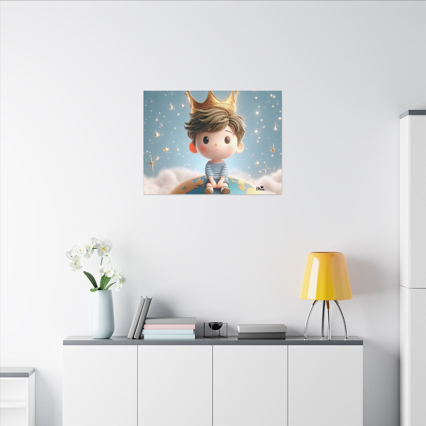 Mia Collection Matte Canvas, Stretched, 0.75"