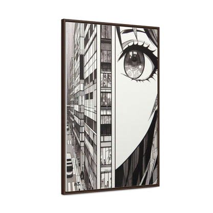 Mia Gallery Canvas Wraps, Vertical Frame