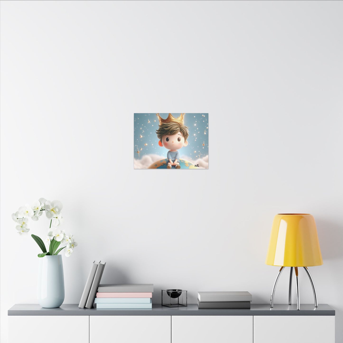 Mia Collection Matte Canvas, Stretched, 0.75"