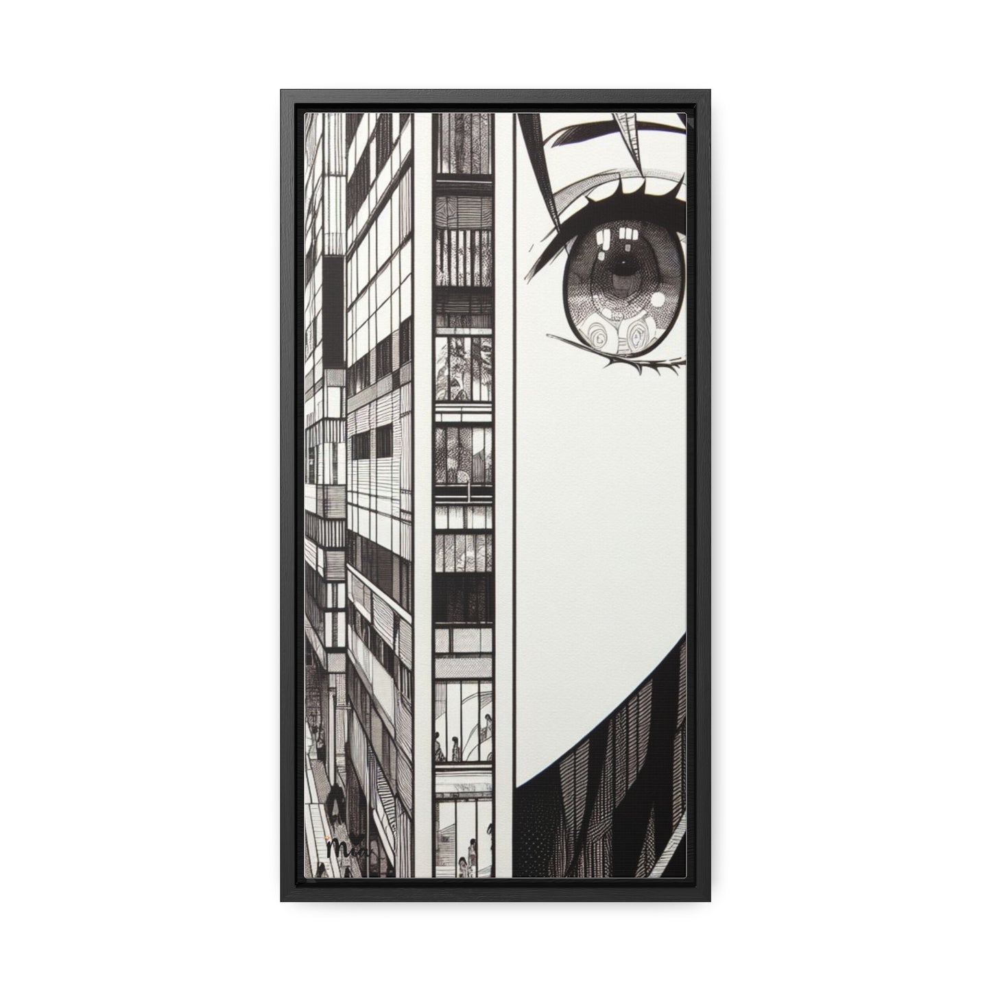 Mia Gallery Canvas Wraps, Vertical Frame