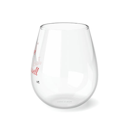 Mia Collection Stemless Wine Glass, 11.75oz