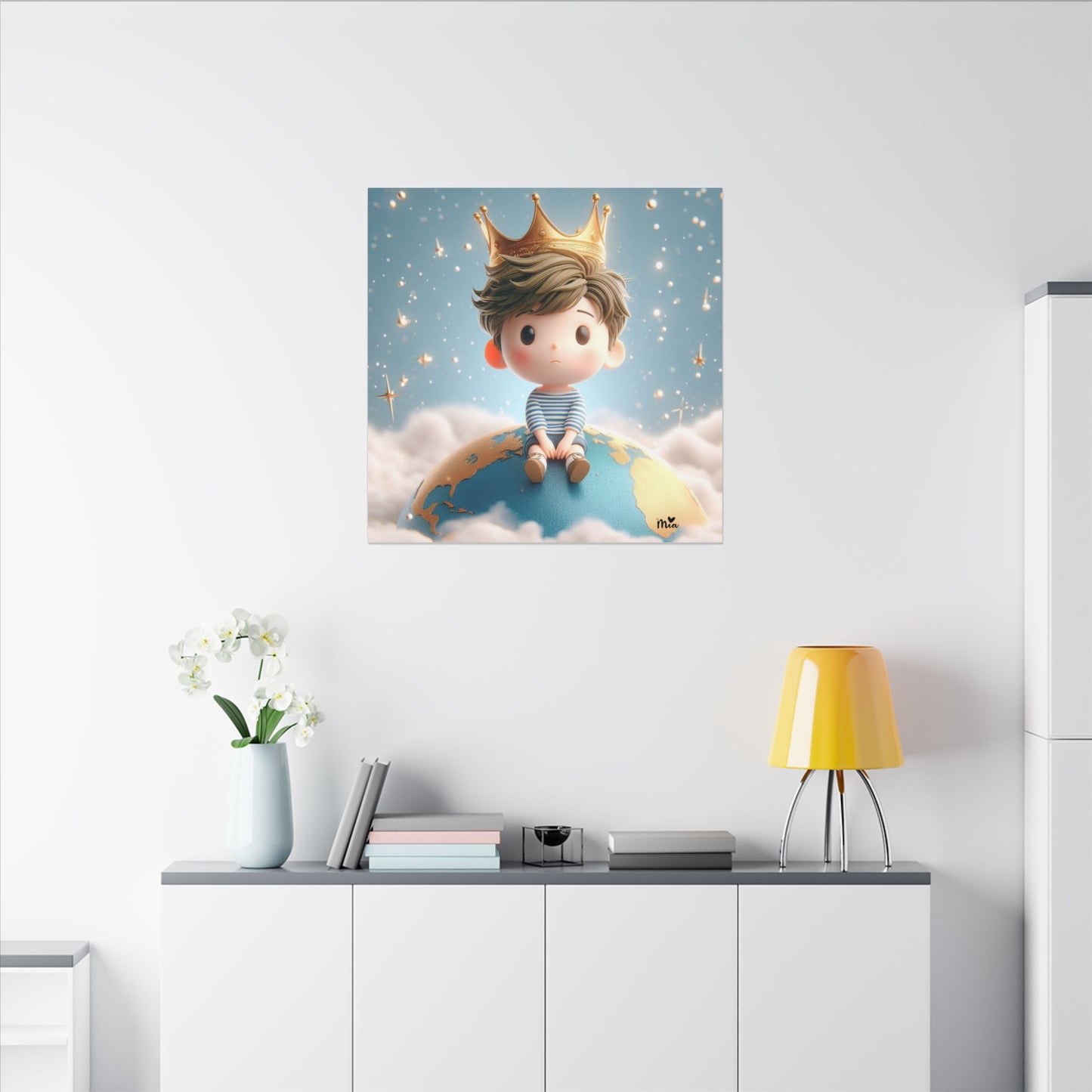 Mia Collection Matte Canvas, Stretched, 0.75"