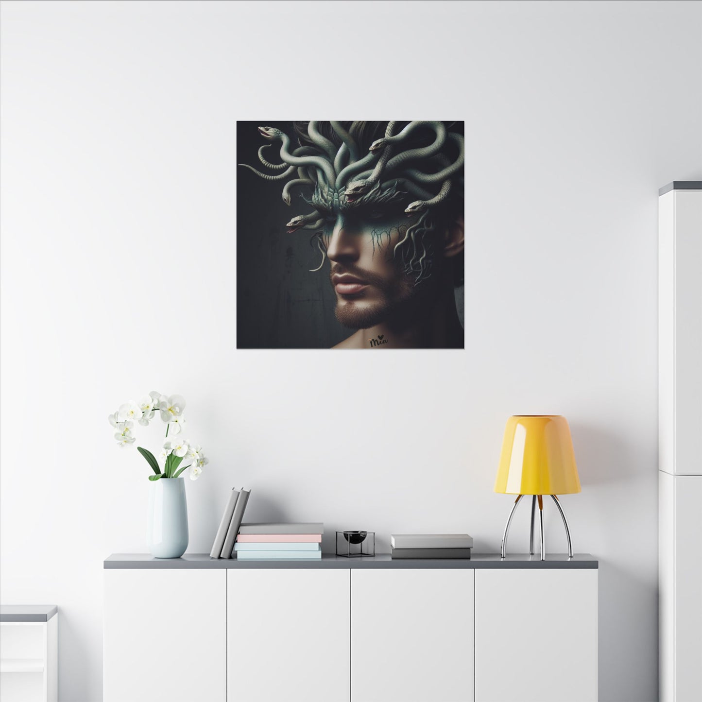 Mia Art's Male Medusa
