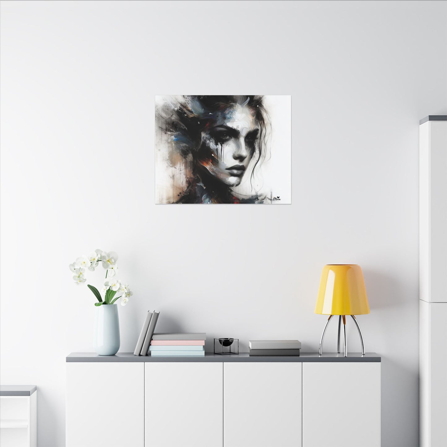 Matte Canvas, Stretched, 0.75"