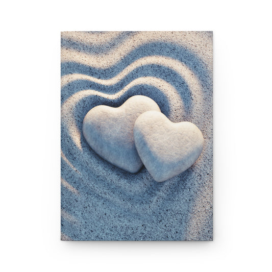Serene Heart Hardcover Journal - Inspirational Note-taking for Mindfulness and Reflection