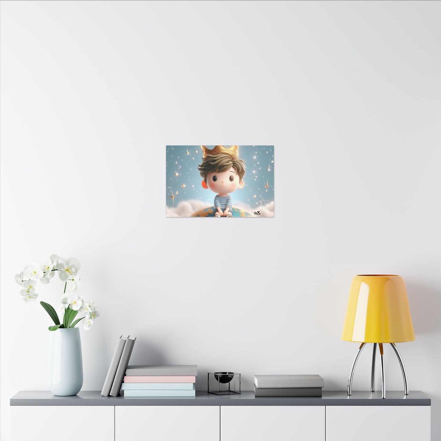 Mia Collection Matte Canvas, Stretched, 0.75"