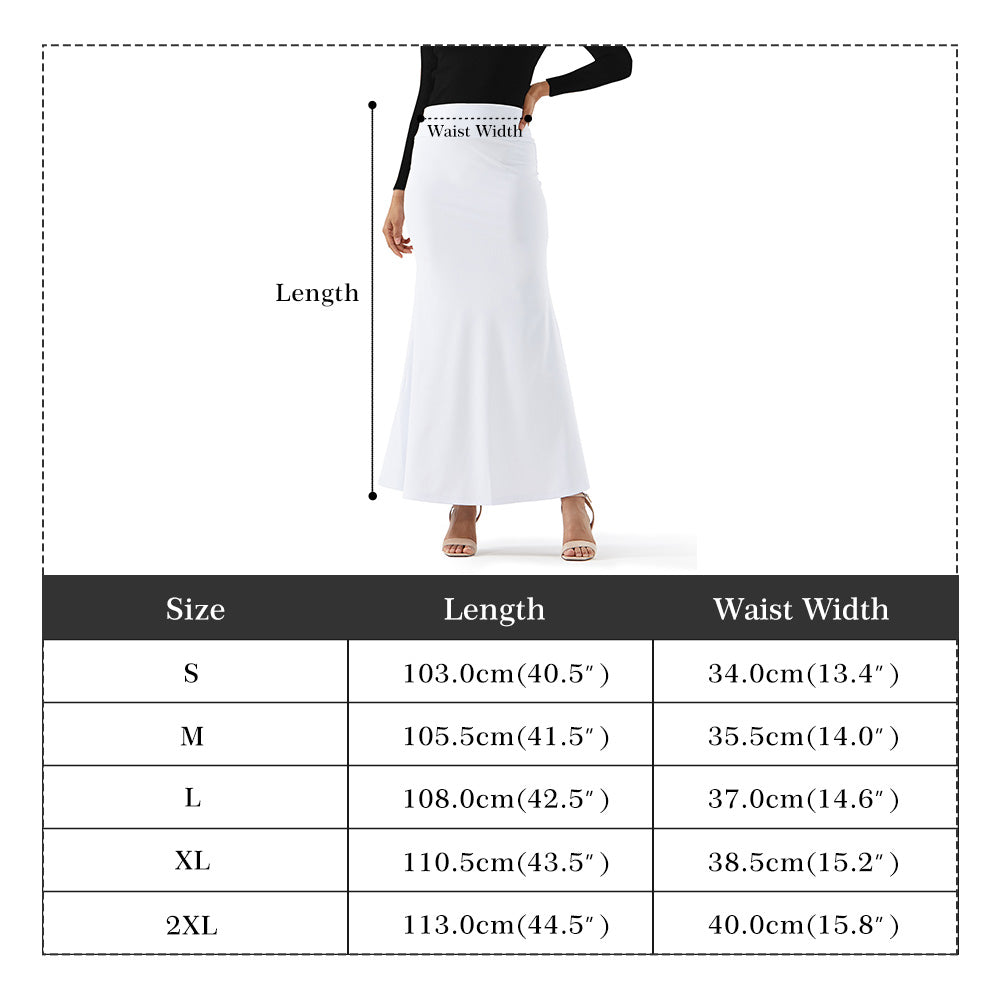 Womens Wrap Fishtail Long Skirt by Mia