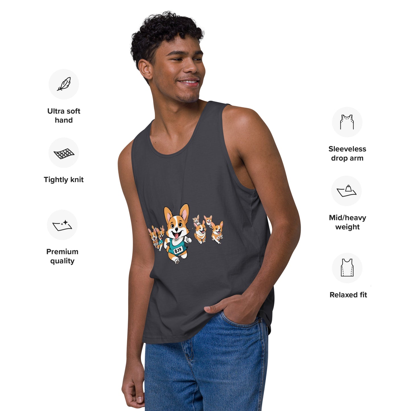 Mia Collection Men’s premium tank top