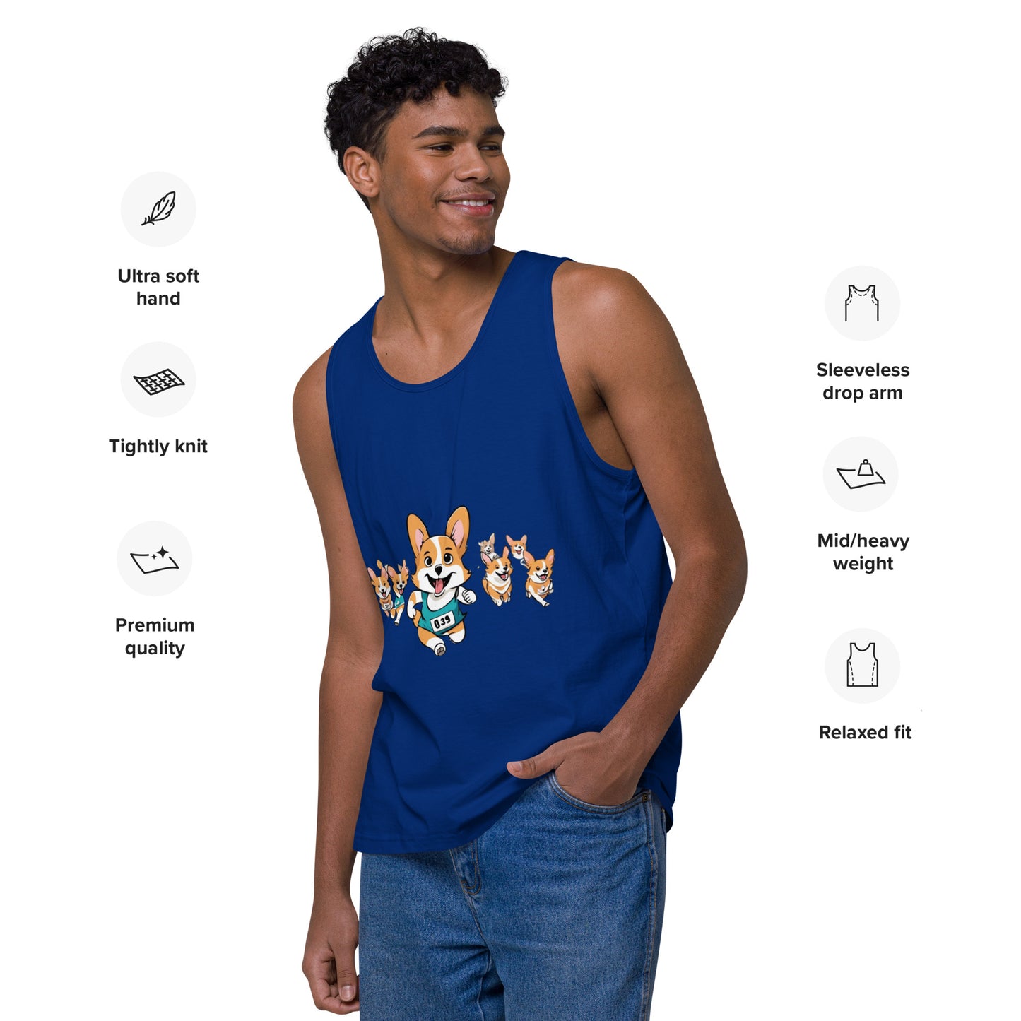 Mia Collection Men’s premium tank top