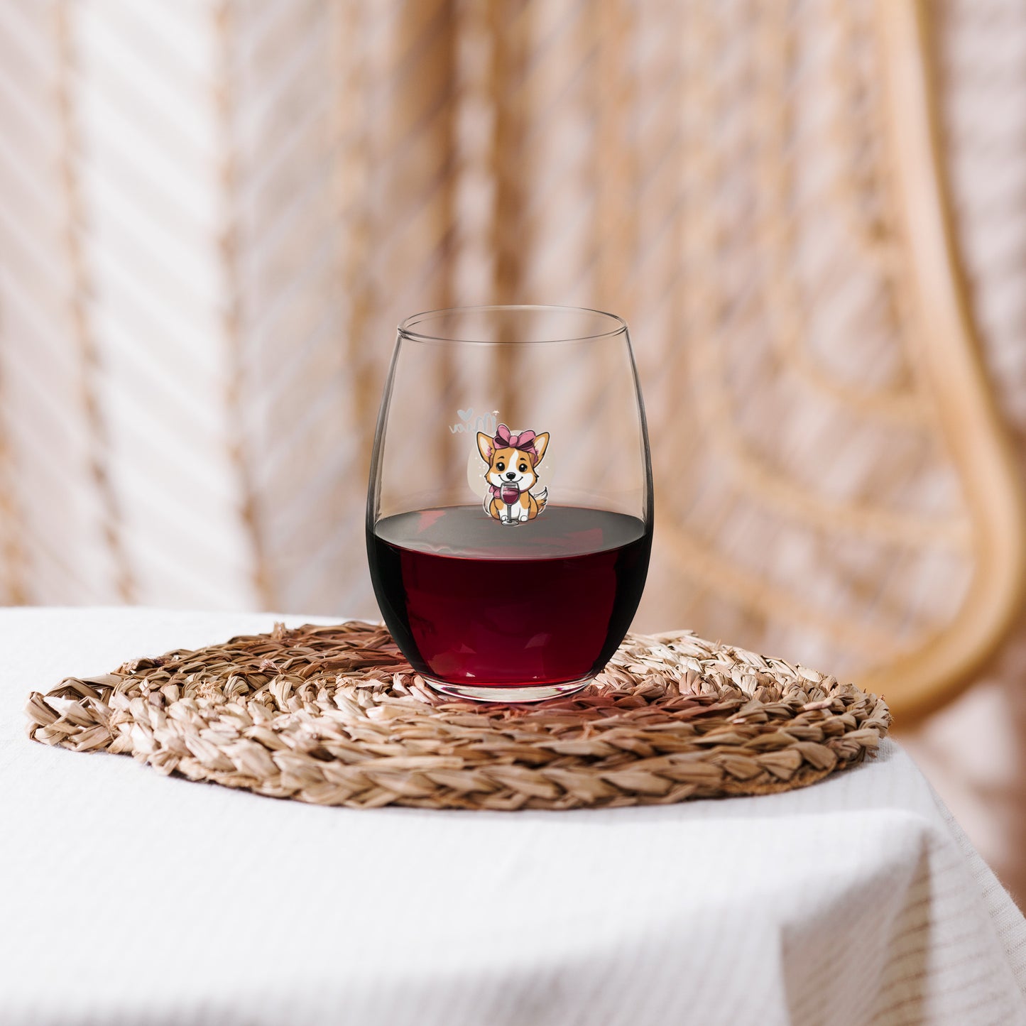 Mia Collection Stemless wine glass