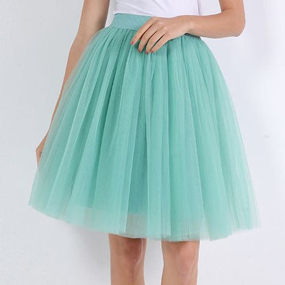 "Stylish Women's Tulle Skirt Tutu – Perfect for any Fashion Forward Outfit!"